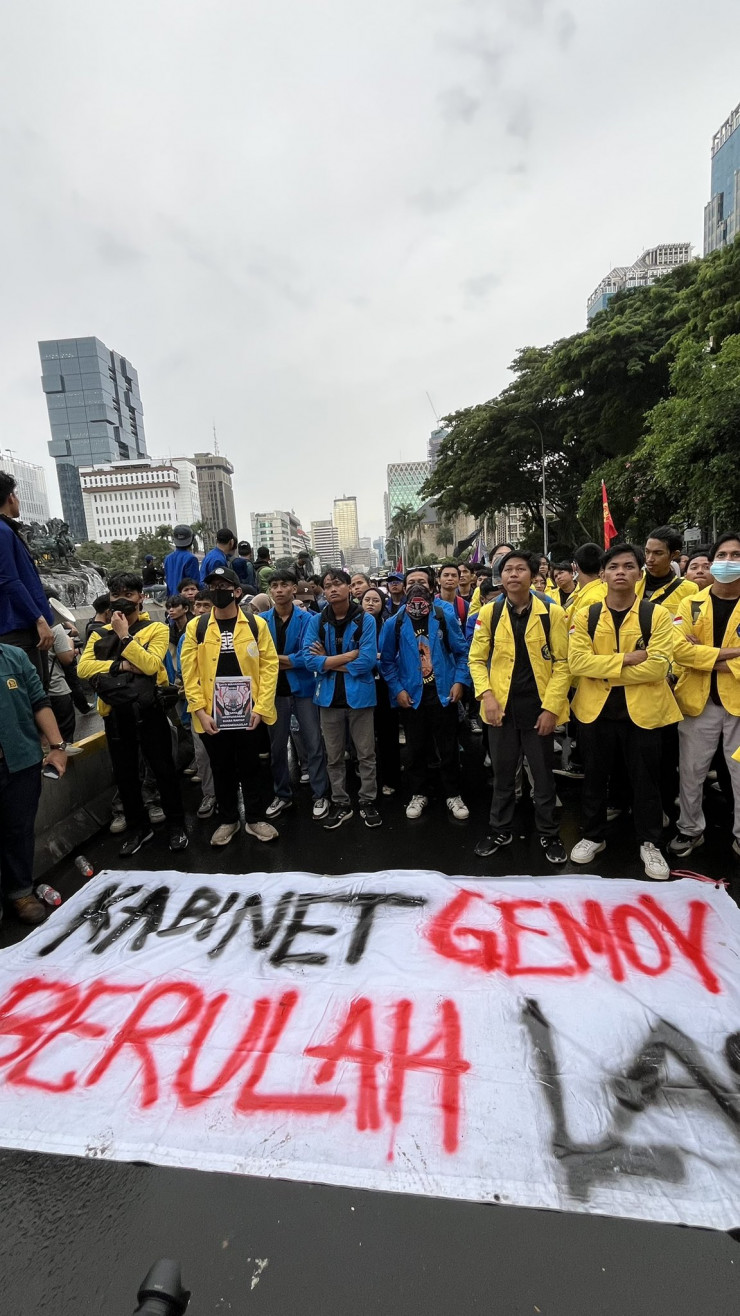 Indonesia Gelap, Ini Tuntutan Mahasiswa Indonesia